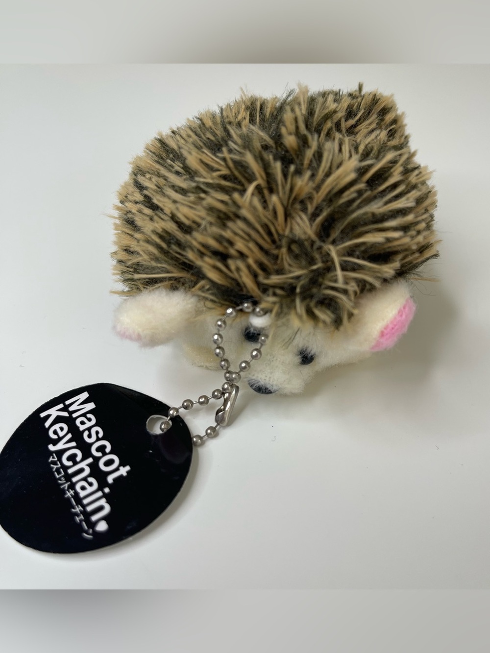 Hedgehog Mascot Plush Keychain / Bag Charm / Backpack Charm Toy NEW